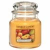 Yankee Candle Mango Peach Salsa Medium Jar Candle - Long-Lasting Fragrance