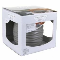 Yankee Candle Noah Grey Scenterpiece Easy MeltCup Warmer with Timer - Premium Fragrance Accessory -Campus Gifts Sales yankee candle scenterpiece with timer noah grey 1521327 3